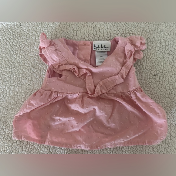 Nicole Miller Pink Ruffled Two Piece - Picture 2 of 6